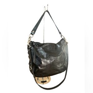 Coach black shoulder bag